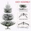 Arbre de Noël artificiel 7,5 pi