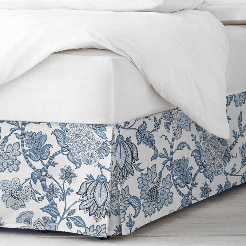 Jupe de lit en coton Bronte, 18", Reine