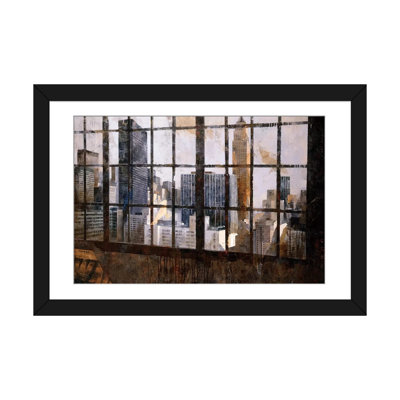 « window over empire state », reproduction d’impression sur toile