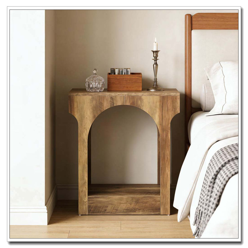 Arched Design End Table