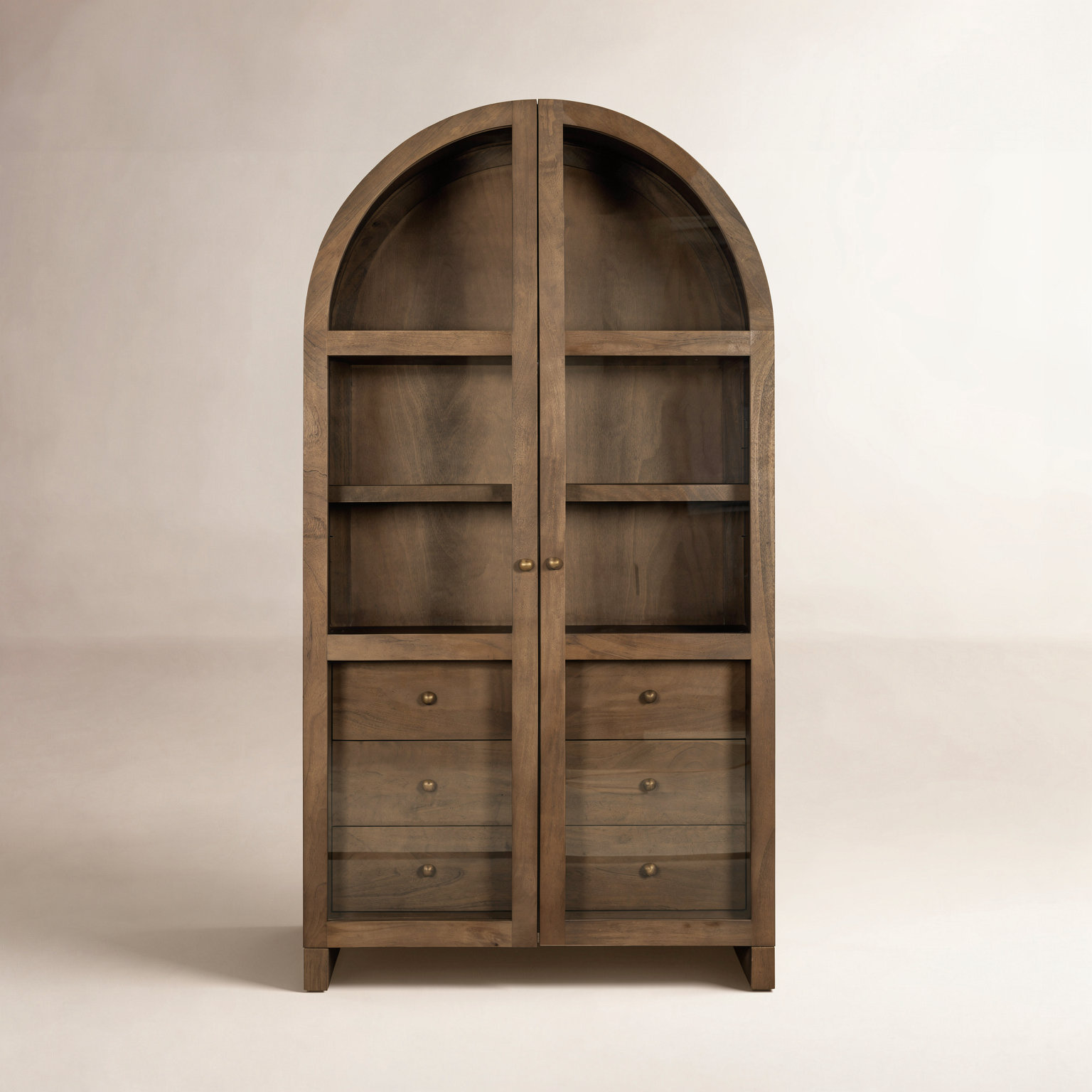 Stonewall Mango Accent Cabinet, Medium Brown
