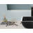 ANZZI 15.8'' Matte Black Glass Square Bathroom Sink