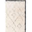 Tapis ivoire en laine touffeté à la main à motif géométrique Simoneaux-1790923800