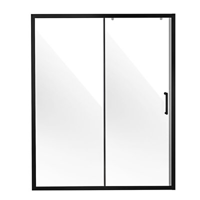 Semi-Frameless Shower Door