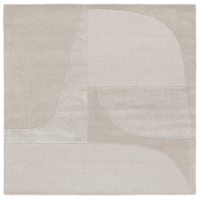 Fifth Avenue Hand Tufted Wool, Viscose, Cotton Geometric Rug