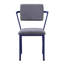 Chaise de bureau rembourrée à dossier ouvert-728041328