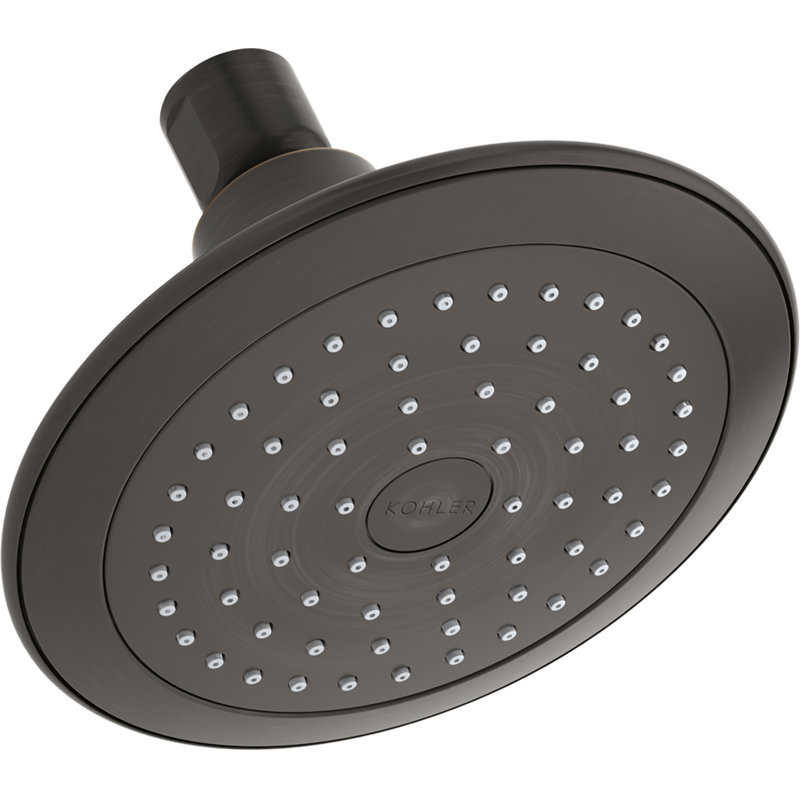 Kohler Alteo 1.75 GPM Single-Function Showerhead with Katalyst Air-Induction Technology, Oil Rubbed Bronze