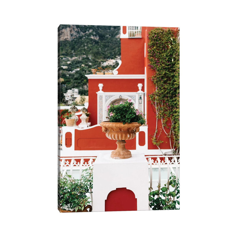 Rainy Positano IV by Bethany Young - Print on Canvas, 30.48cm H x 20.32cm W x 1.91cm D, Wrapped Canvas