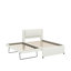 Lit plateforme double avec lit gigogne et lit gigogne double