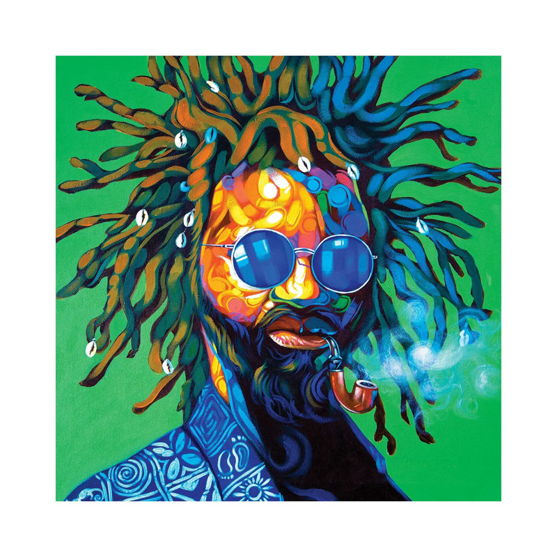 Man Of Steel by Akintayo Akintobi - Wrapped Canvas Print, 30.48 cm H x 30.48 cm W