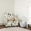 Chaise pour enfant avec repose-pieds et coussin Adela 9