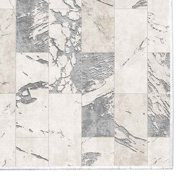 Ensemble 2 tapis de bain, Gris / gris foncé