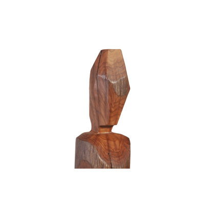 Old Pole Man Statue