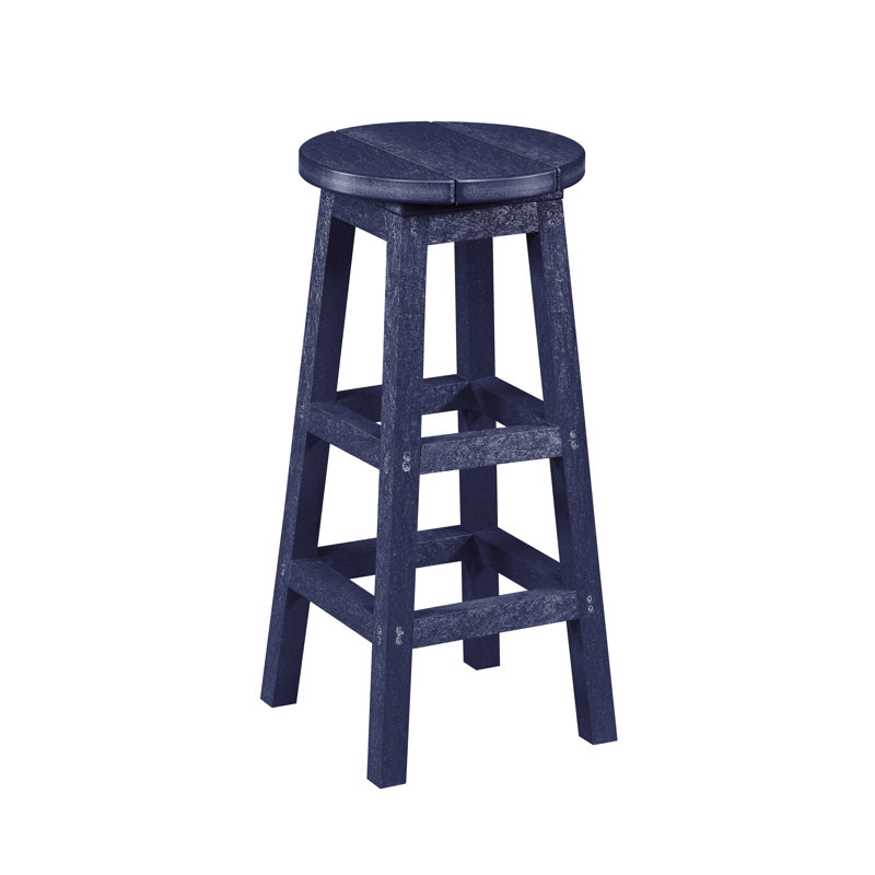 Captiva Casual Outdoor Stool, Atlantic Navy