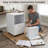 Ebern Designs 2 Drawer File Cabinet - Filing Cabinet with Lock - Rolling File Cabinet for Under Desk Storage - Wood Filing Cabinet for Home or Office Organization-1412590882