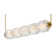 Reign 45" Five-Light Integrated LED Linear Chandelier