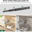 Organisateur de tiroir d'armoire coulissant en acier au carbone No Drill 11,8 x 15,7 x 6,9 po
