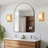 1-Light Glass Wall Sconce