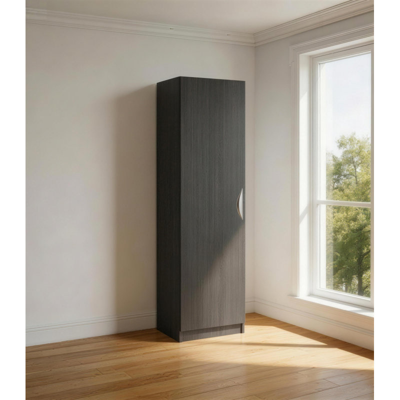 Ephraim 1 -Door Storage Cabinet, Black Havana
