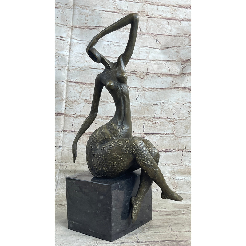 Figurine originale de bronze bronze