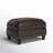 Ellard Top Grain Genuine Leather Ottoman
