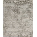 Amour Handmade Silk and Wool Floral and Oriental Area Rug