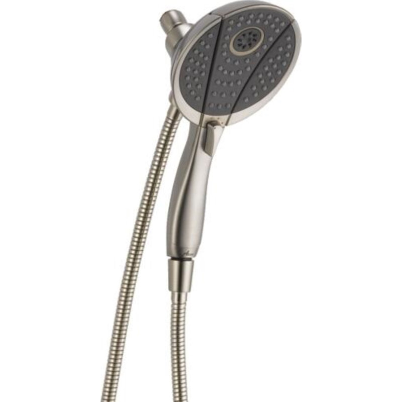 Universal Showering Components 2.5 GPM Shower Head, Brilliance Stainless