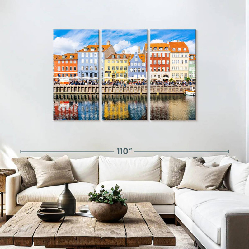 Résidence Nicci Nyhavn Copenhagen, H 48 po x l 74 po