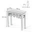 80cm Mirrored Glass Console Table Entryway Table
