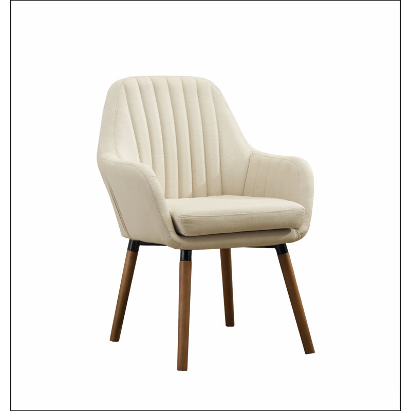 Fauteuil d'appoint Tuchico, Tissu tan