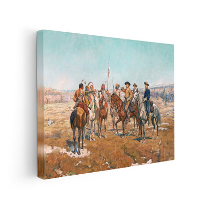 Charles Schreyvogel - Custer's Demand