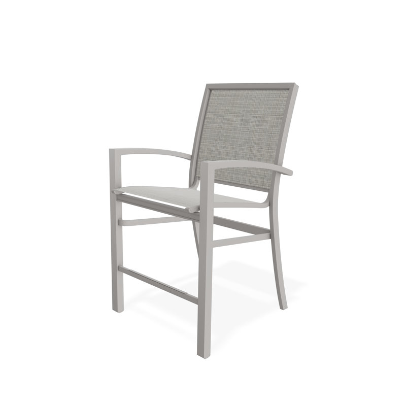 Tabouret de comptoir d'extérieur 26 po Kendall, Gris chaleureux, Diacre