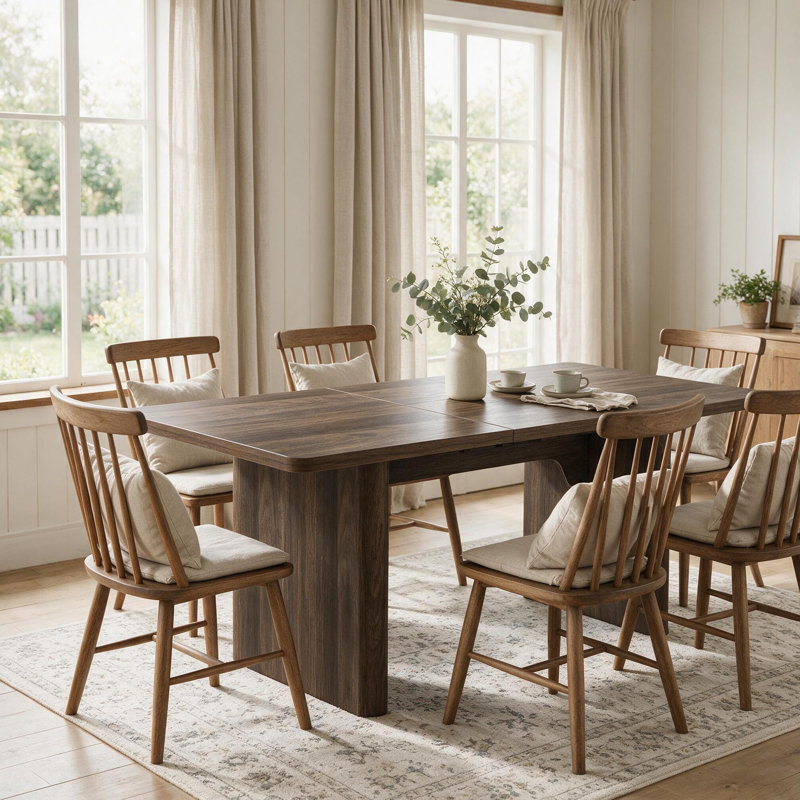 Table de salle à manger à rallonge Farmhouse
