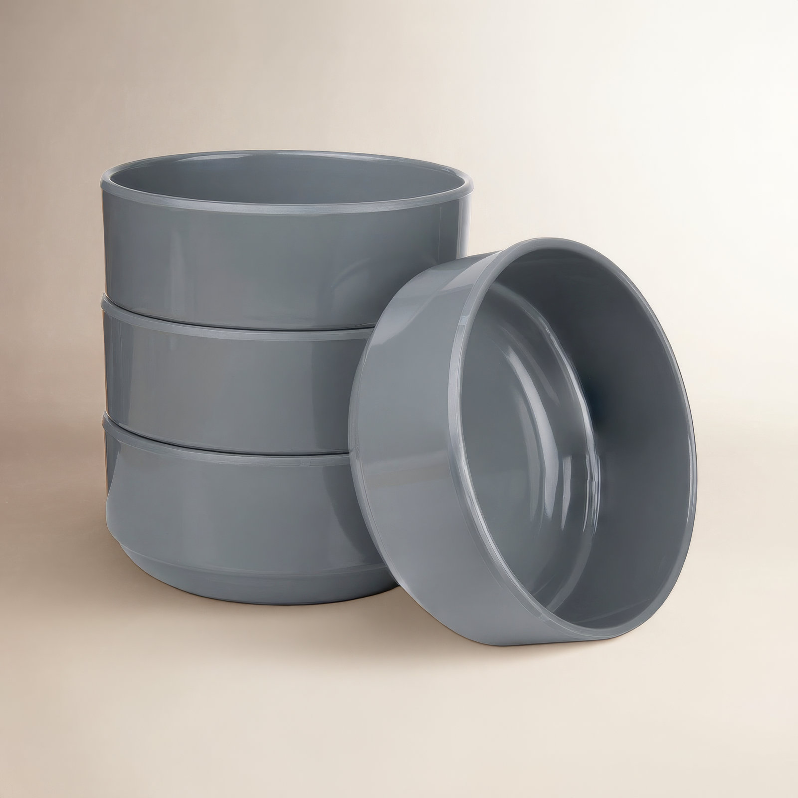 Marbella Cereal Bowl, Gray