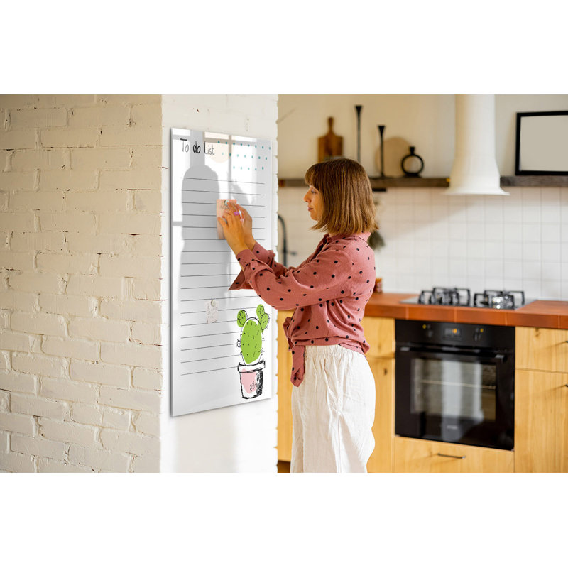 Magnetic Glass Dry Erase Board