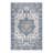 Machine Washable Non-Slip Oriental Blue/Beige Area Rug-1603410397