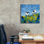 Deux moutons - peinture sur toile tendue-1507329559