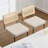 Marlow Upholstered 26" Linen Counter Stool With Rattan Cane Back And Metal Frame-572498130-595419765-589575767