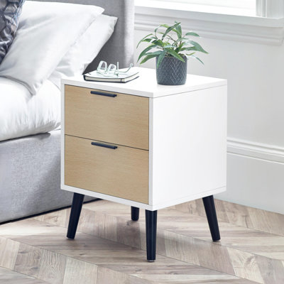Elkville 45cm W Bedside Table