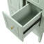 Meuble-lavabo autoportant avec lavabo, armoire et tiroirs en céramique 24 po Gerhardt-125489947