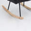 Chaise berçante avec dossier haut Yisroel-43518345