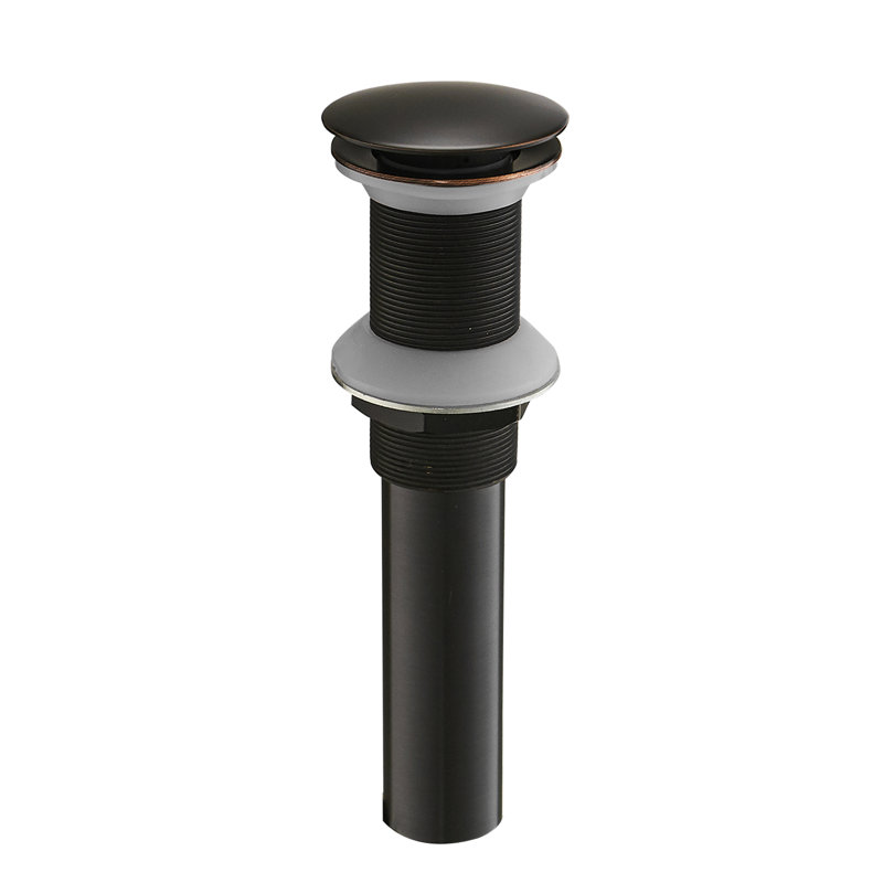 2.4'' W Drain Stopper, No, Oil Rubbed Bronze