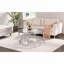 Table basse ronde en verre trempé 32,3 po