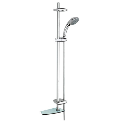Pomme de douche à barre de massage / à jet coulissant MOVario®