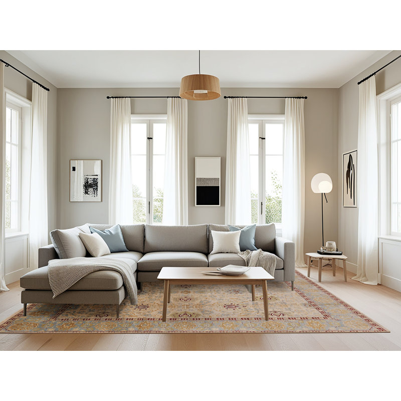 Tapis brun Thialvi, Rectangle 8 pi x 10 pi