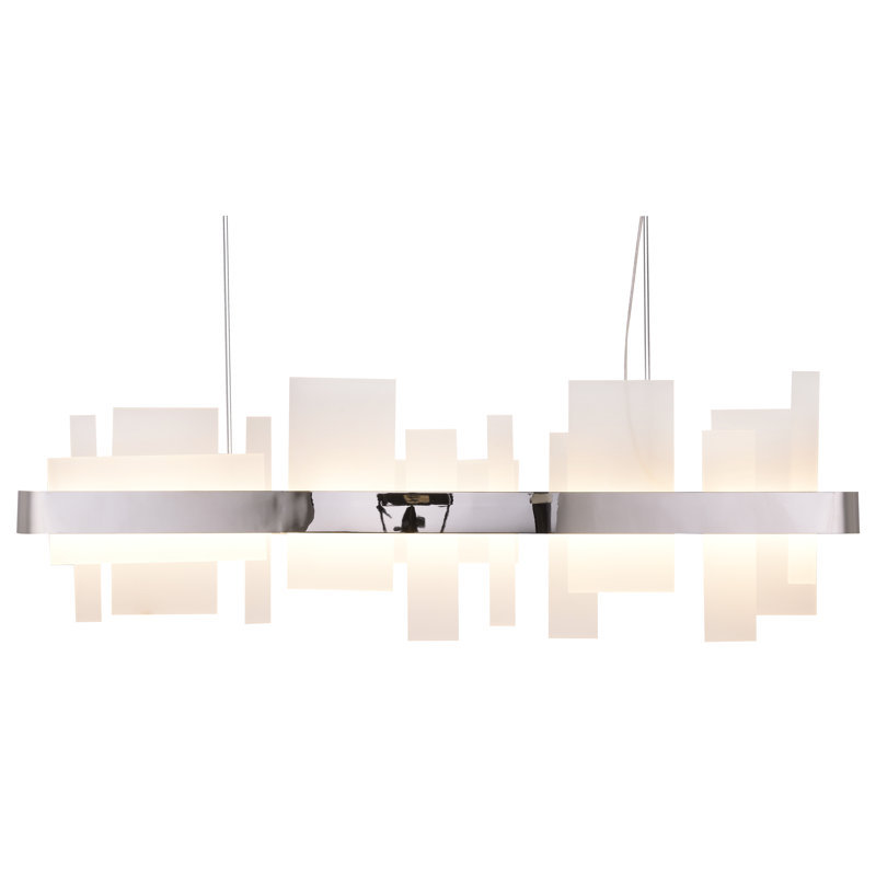 Luminaire suspendu géométrique unique