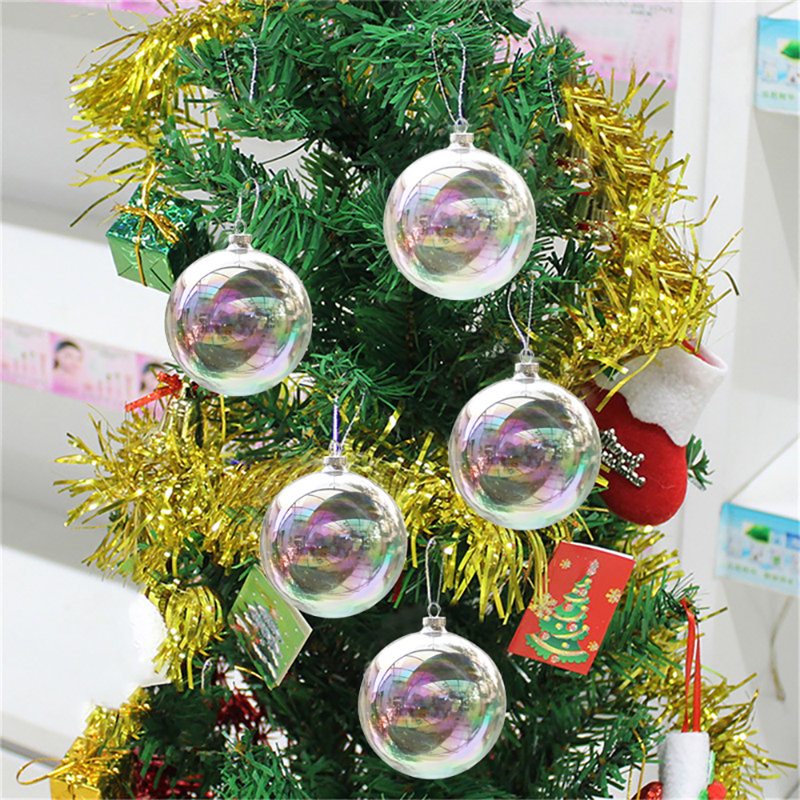 8cm Glass Bauble