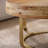 Modern Round Coffee Table Wooden Carving Pattern Coffee Table With Metal Legs For Living Room Reception Room Office-886861399