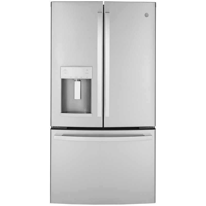 GE 36" Counter Depth French Door 22.1 cu. ft. Smart Refrigerator with Fingerprint Resistant Finish, Stainless Steel