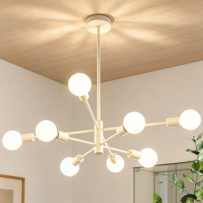 Lustre sphérique spoutnik moderne 8 lumières Glenarm